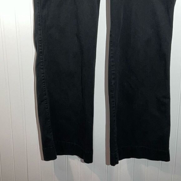 Dockers Straight Leg Pants Women’s 12 Med Black Sure Fit Waistband Pockets Work - Picture 3 of 7